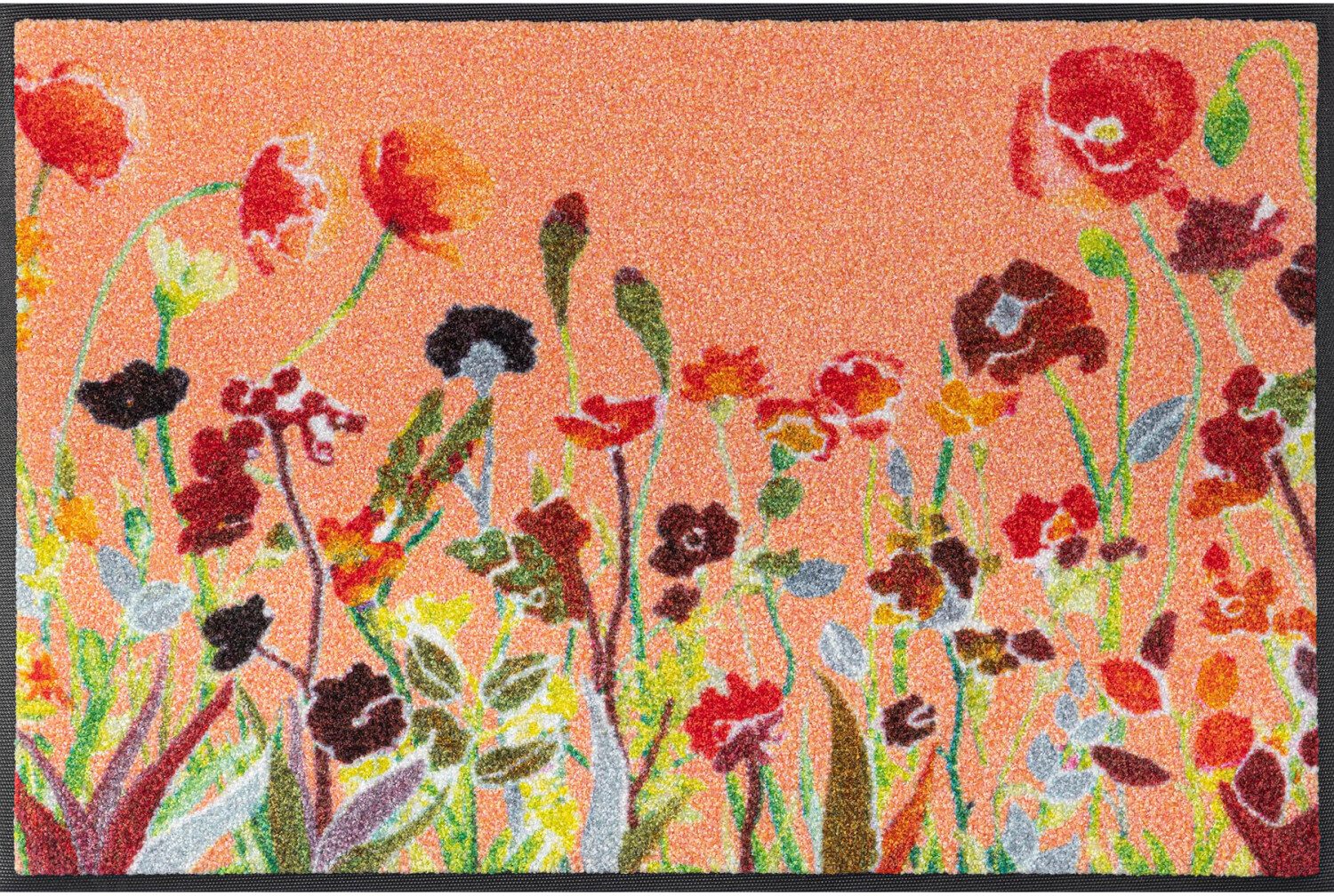 Wash+Dry Washable doormat Wildflowers 50 x 75 cm
