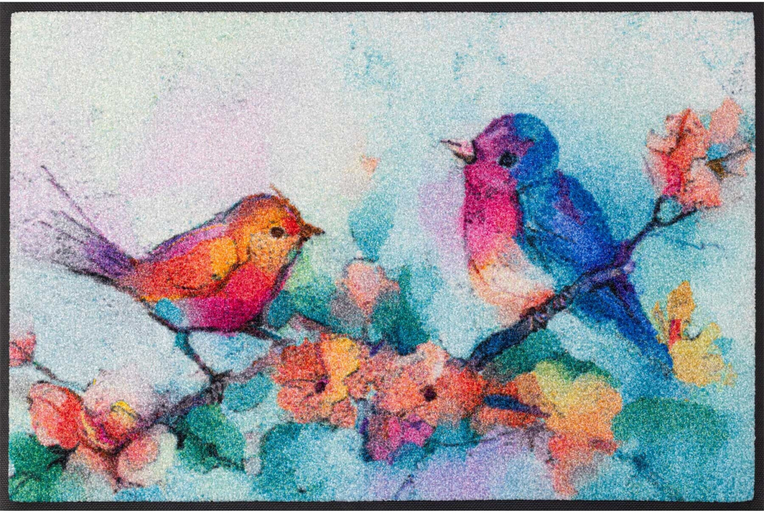 Wash+Dry Washable doormat Birdorama 50 x 75 cm