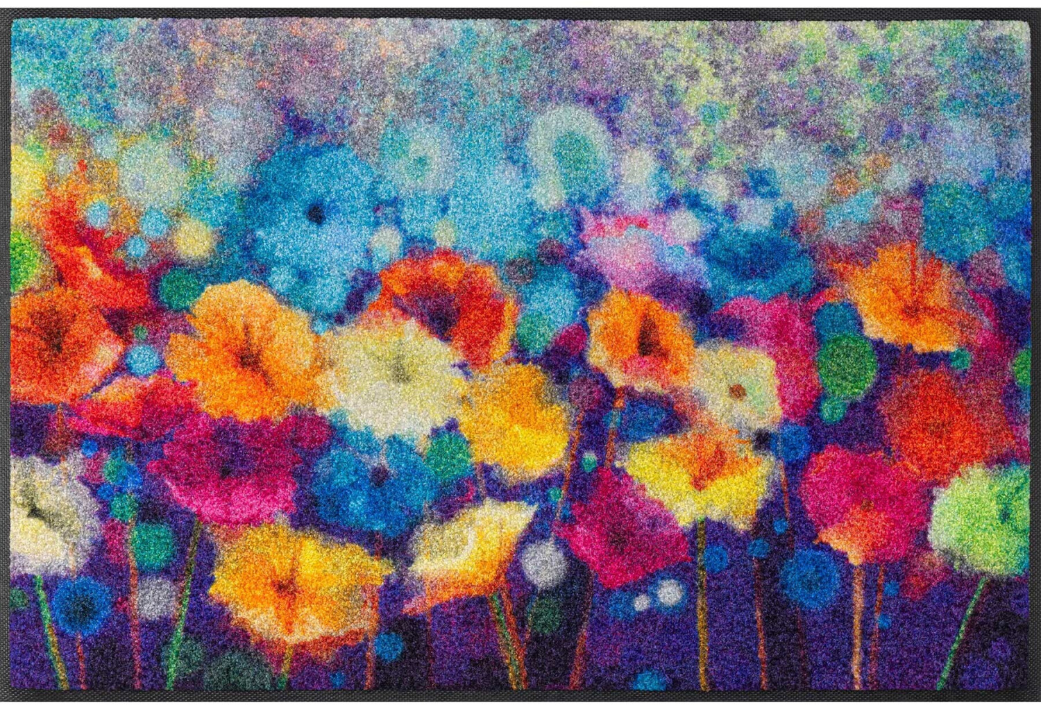Wash+Dry Washable doormat Flowerlover 50 x 75 cm