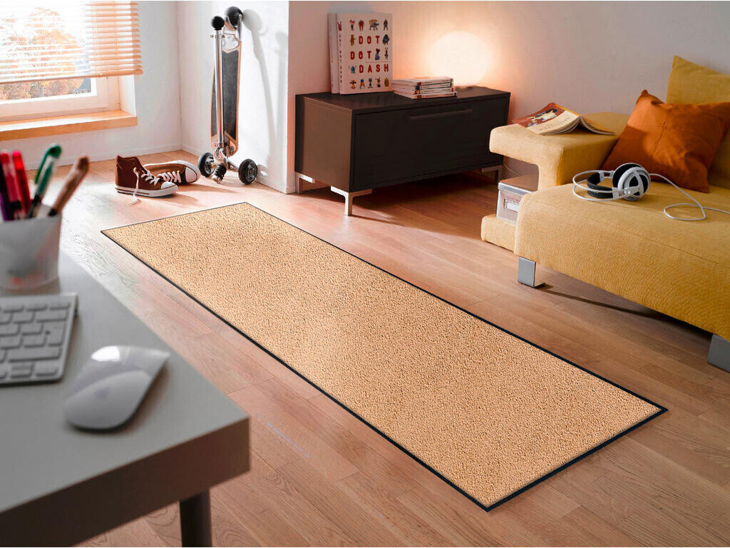 Wash+Dry Teppich-Läufer waschbar Sahara cm ab 73,00 60x180 € Preisvergleich bei sand-beige 