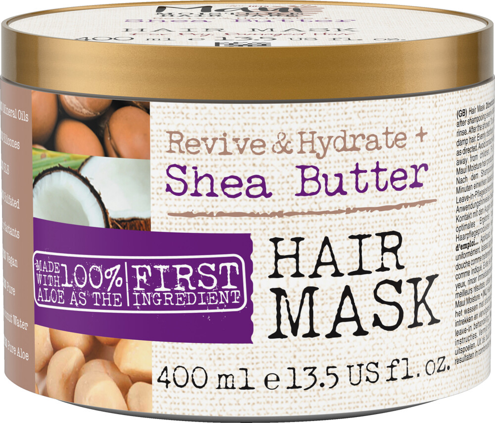 Photos - Hair Product Maui Moisture Maui Moisture Revive & Hydrate + Shea Butter Hair Mask (400m