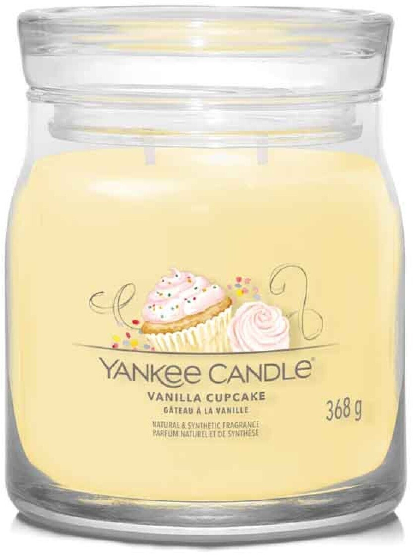Yankee Candle Vanilla Cupcake Signature 368g - L'allié idéal pour vos rituels et méditations