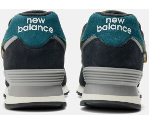  New Balance Tenis 574 para hombre, Azul marino/Blanco : Ropa,  Zapatos y Joyería