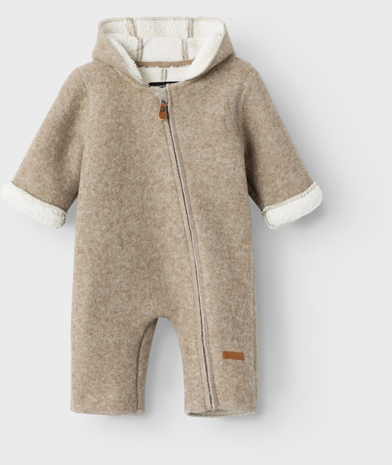 WE Fashion gemêleerde hoodie grey melange