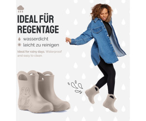 Ladeheid EVA Leichte Regenstiefel Wasserdichte Stiefel Für Frauen Gummistiefel Damen Perfekte Regenschuhe Fuer Garten Ausflug Outdoor S074d0ni