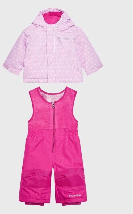 Columbia 2-piece set snow jacket and snow trousers Buga pink