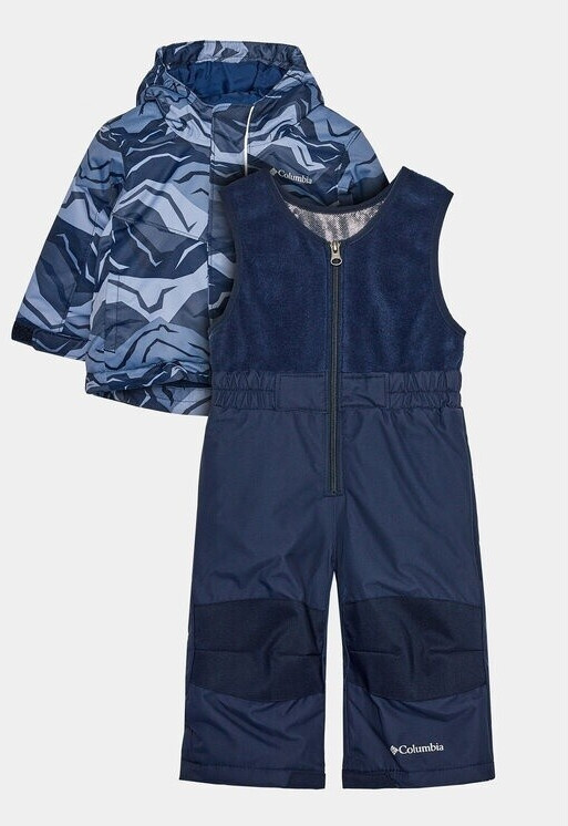 Columbia 2-piece set snow jacket and snow trousers Buga collegiate navy tectonic