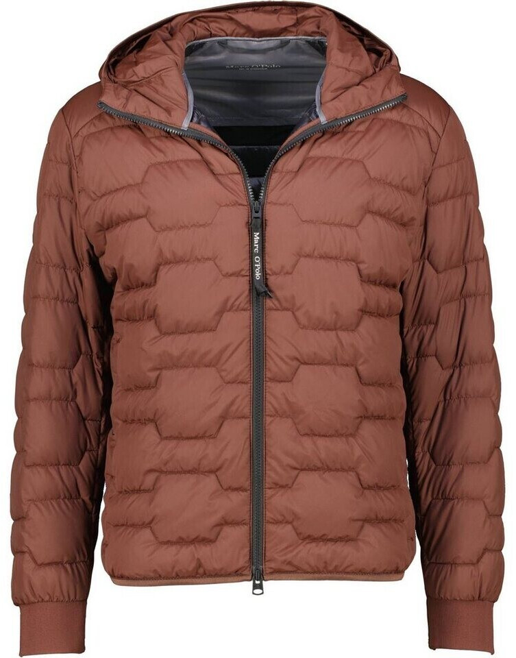 Marc O'Polo Hooded-Quilted Jacket Regular (328096070240) brown