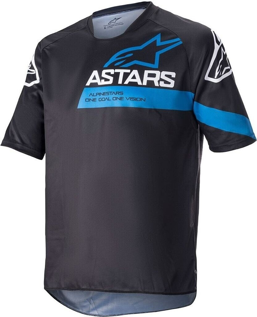 Alpinestars Racer V3 Short Sleeve Jersey black/bright blue