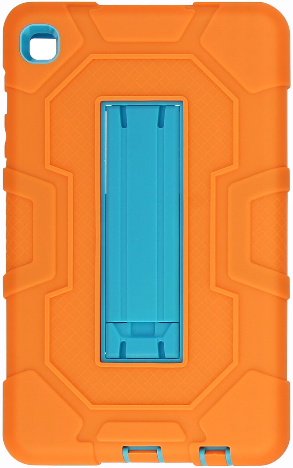 Avizar Sleeve for Samsung Galaxy Tab A7 Lite with stand orange and blue