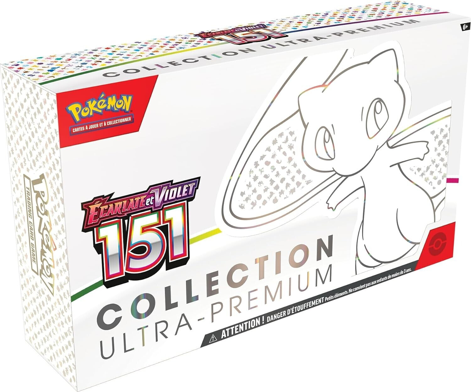 Soldes Asmodée Pokémon Coffret Ultra Premium Mew-EX Écarlate