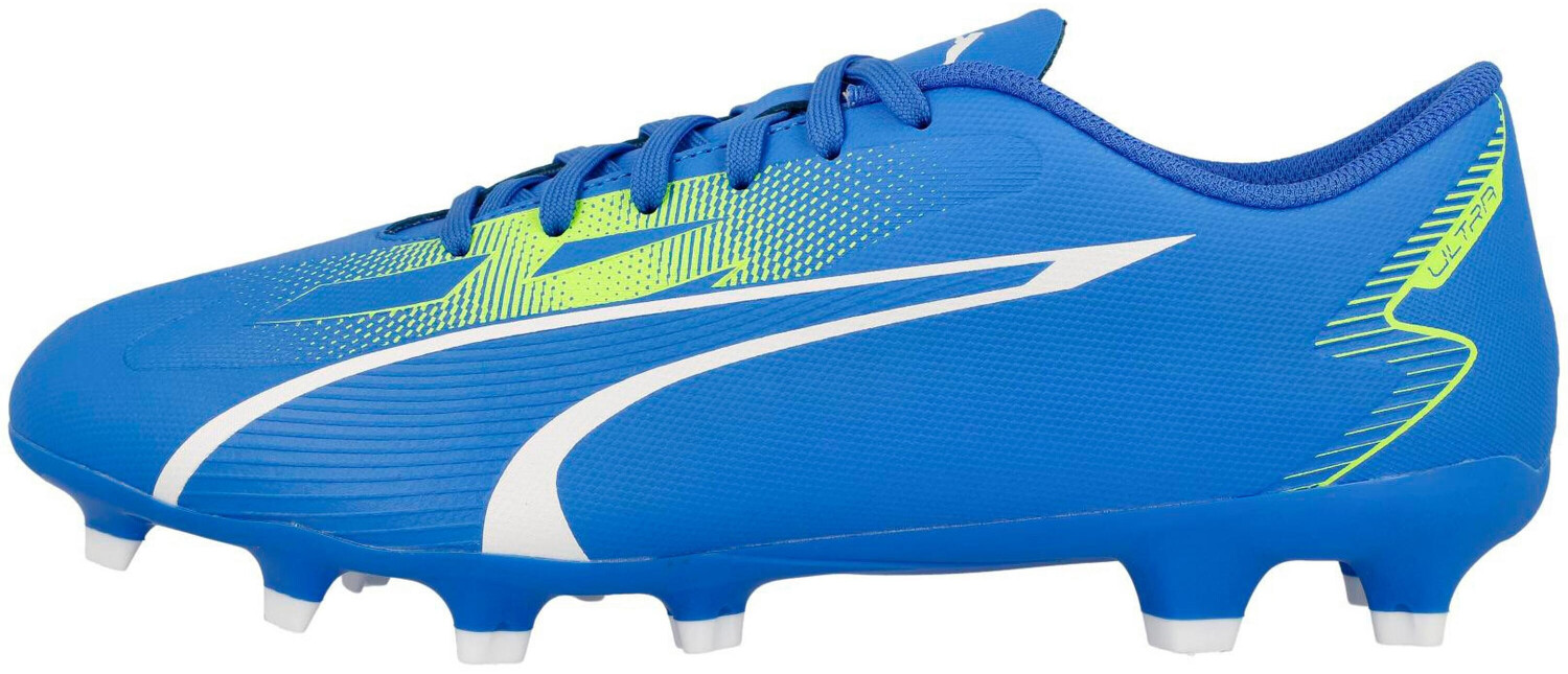 Photos - Football Boots Puma Ultra Play FG/AG  ultra blue/white/pro green (107423)