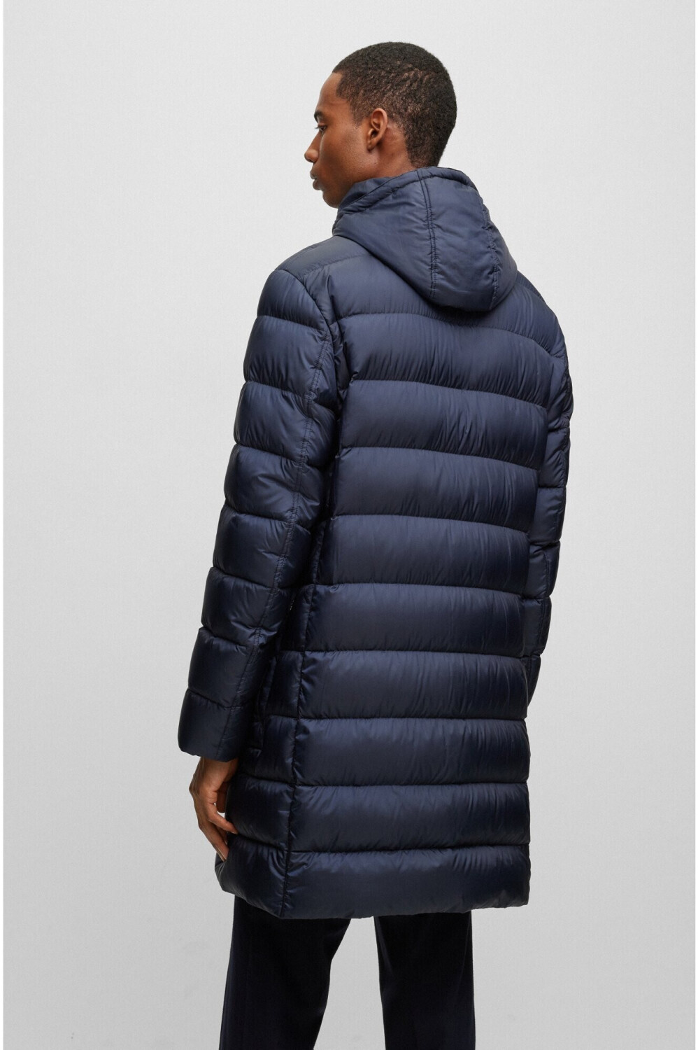 Hugo boss parka cheap fur hood