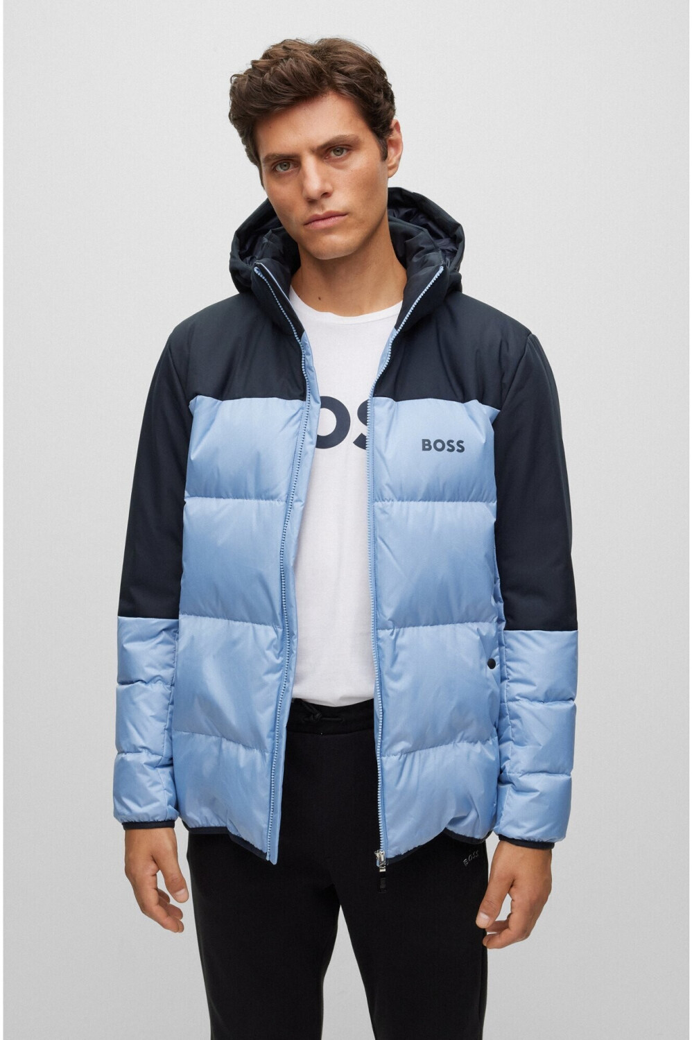 Hugo boss clearance blue puffer jacket
