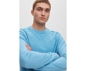 Hugo boss light blue jumper hotsell