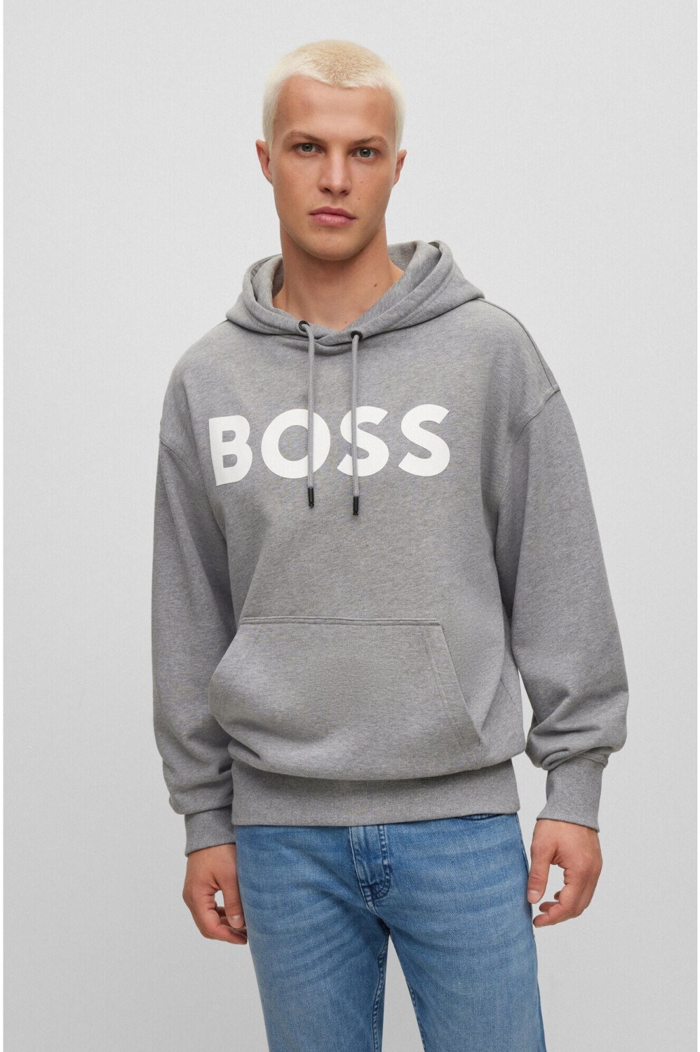 Grey boss hoodie outlet