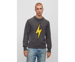 Hugo boss sale sweater grey