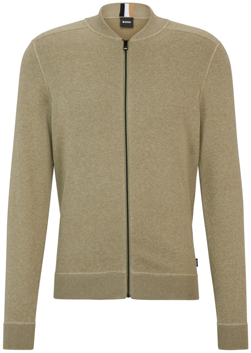 Hugo boss zip up on sale cardigan