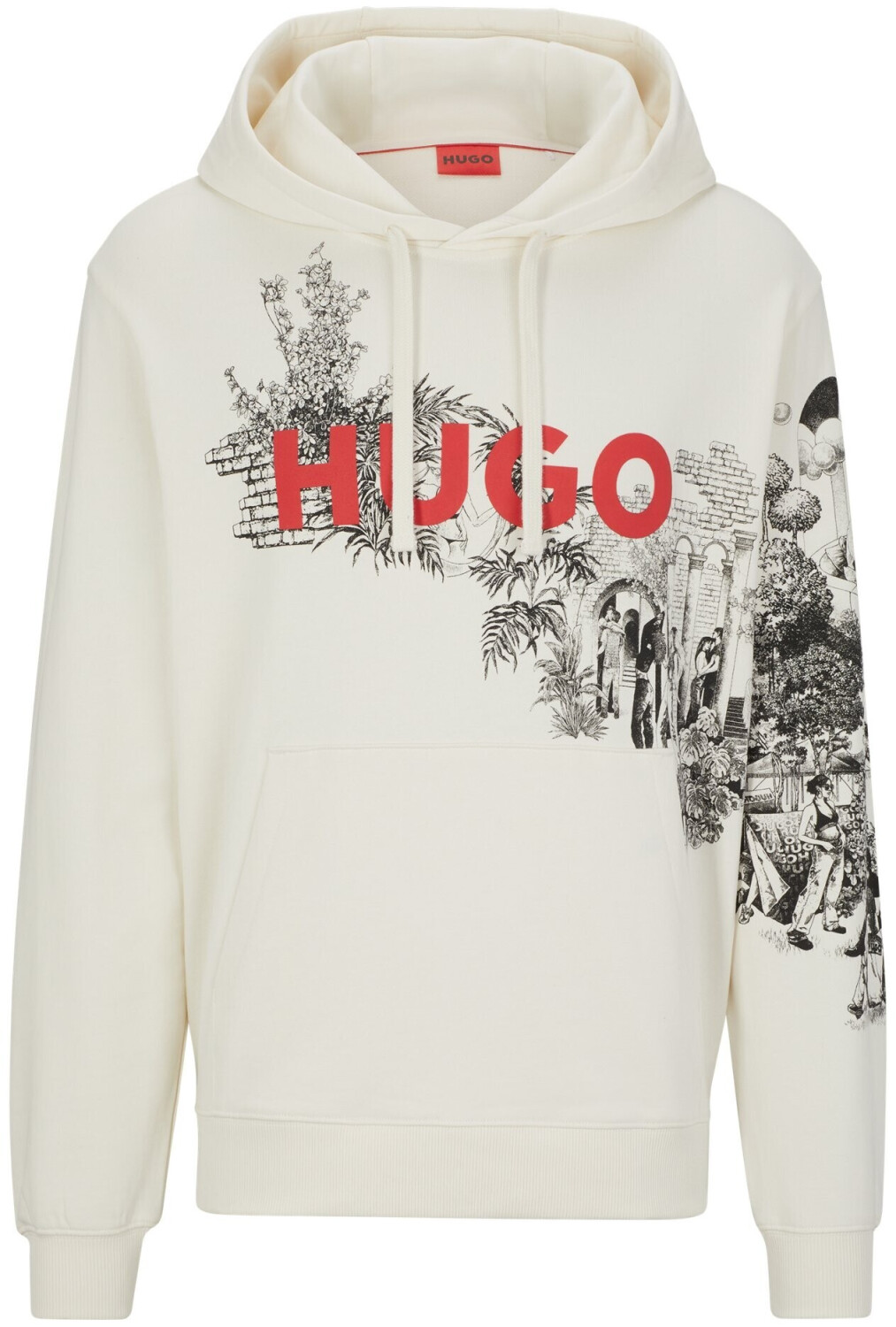 Hugo white clearance sweatshirt