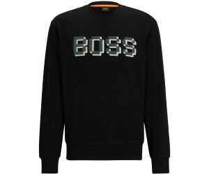 Hugo boss on sale logo sweatshirt black