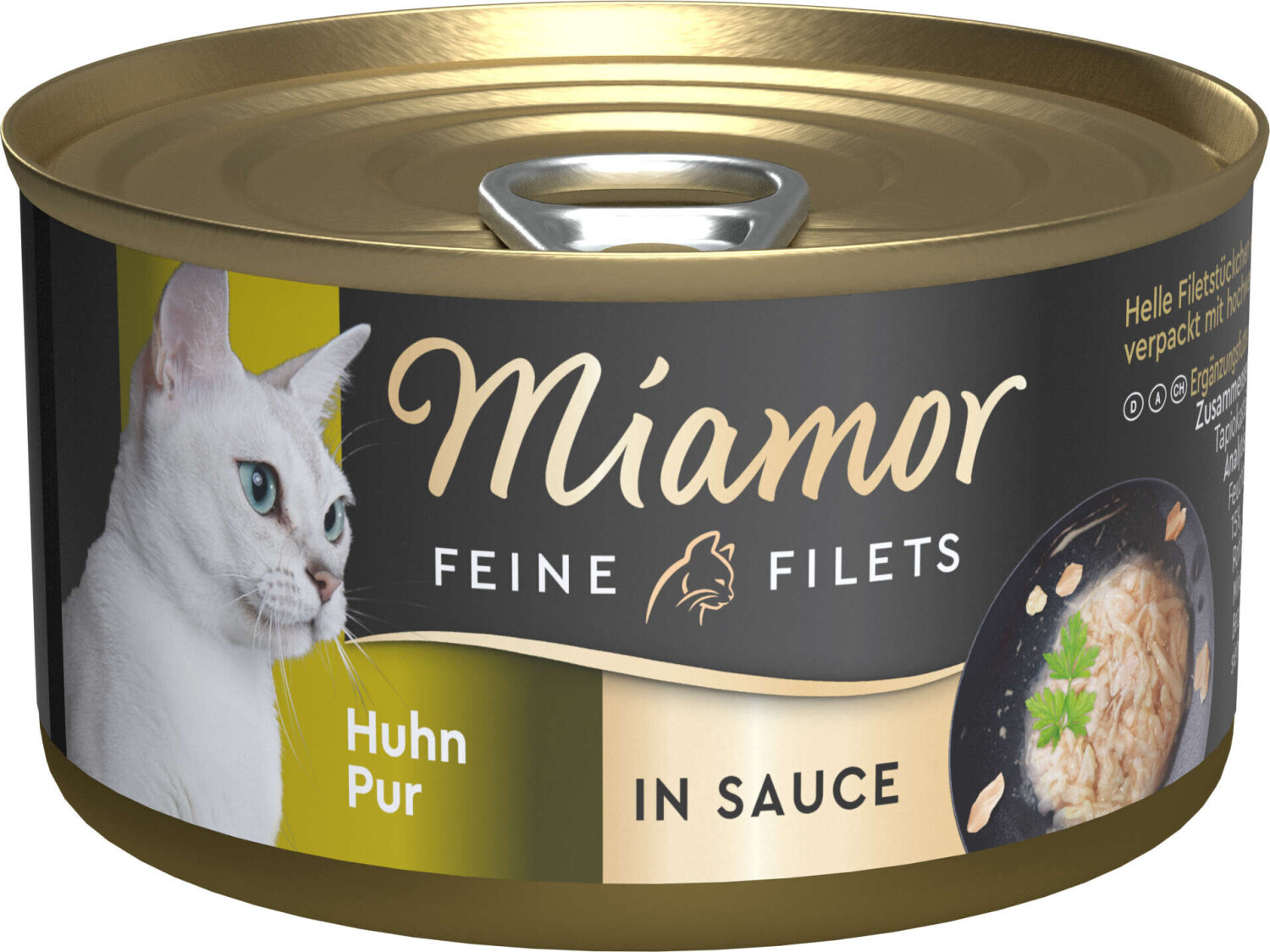 Miamor Fine Fillets in Sauce wet food chicken pure 85g