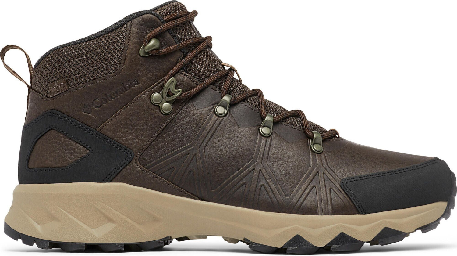 Columbia Peakfreak II Mid Outdry Leather cordovan/black