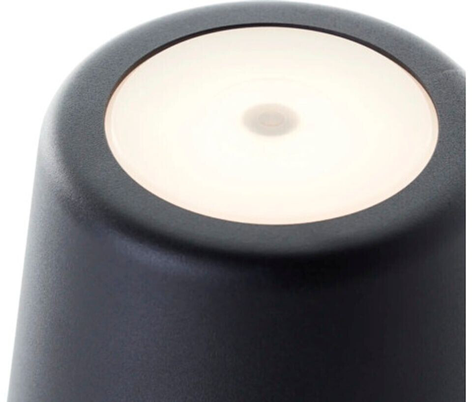 Kaami schwarz Preisvergleich LED-Tischleuchte bei | ab Brilliant 28,00 € 37cm