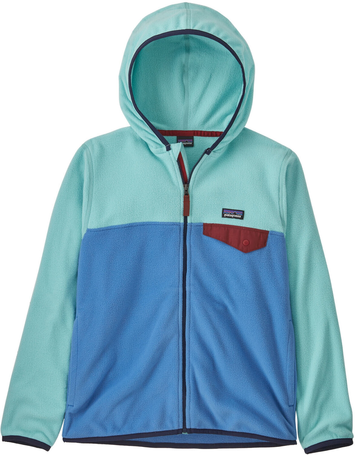 Buy Patagonia Boys Micro D Snap T Jacket blue bird from 79.95