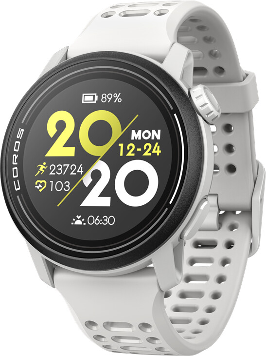 Coros Pace 3 White Silicone