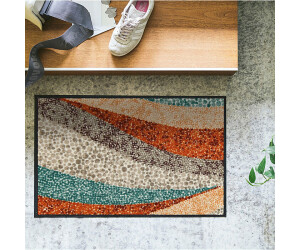 Salonloewe Fußmatte Wavy Lines Streifen bunt 50x75 Cm online kaufen