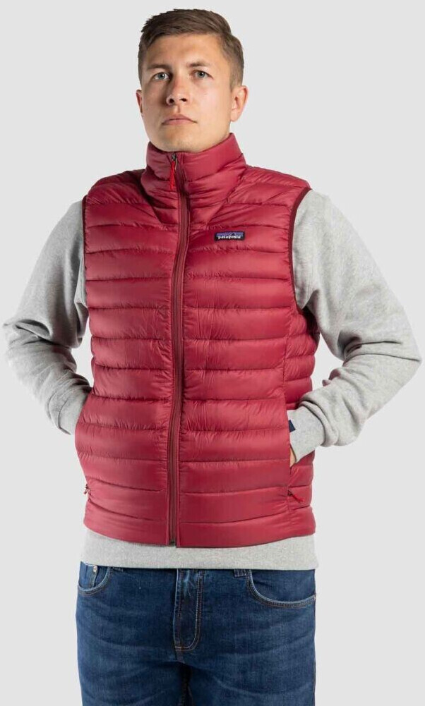 Patagonia Men's Down Sweater Vest carmine red ab 110,00