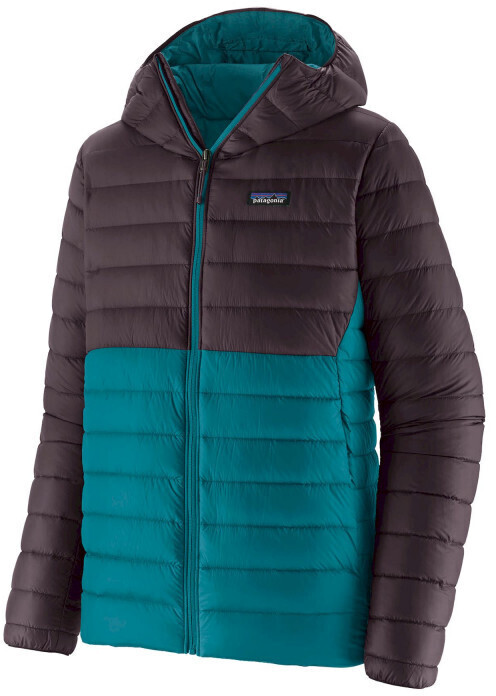 Patagonia men's down sale sweater hoody forge grey