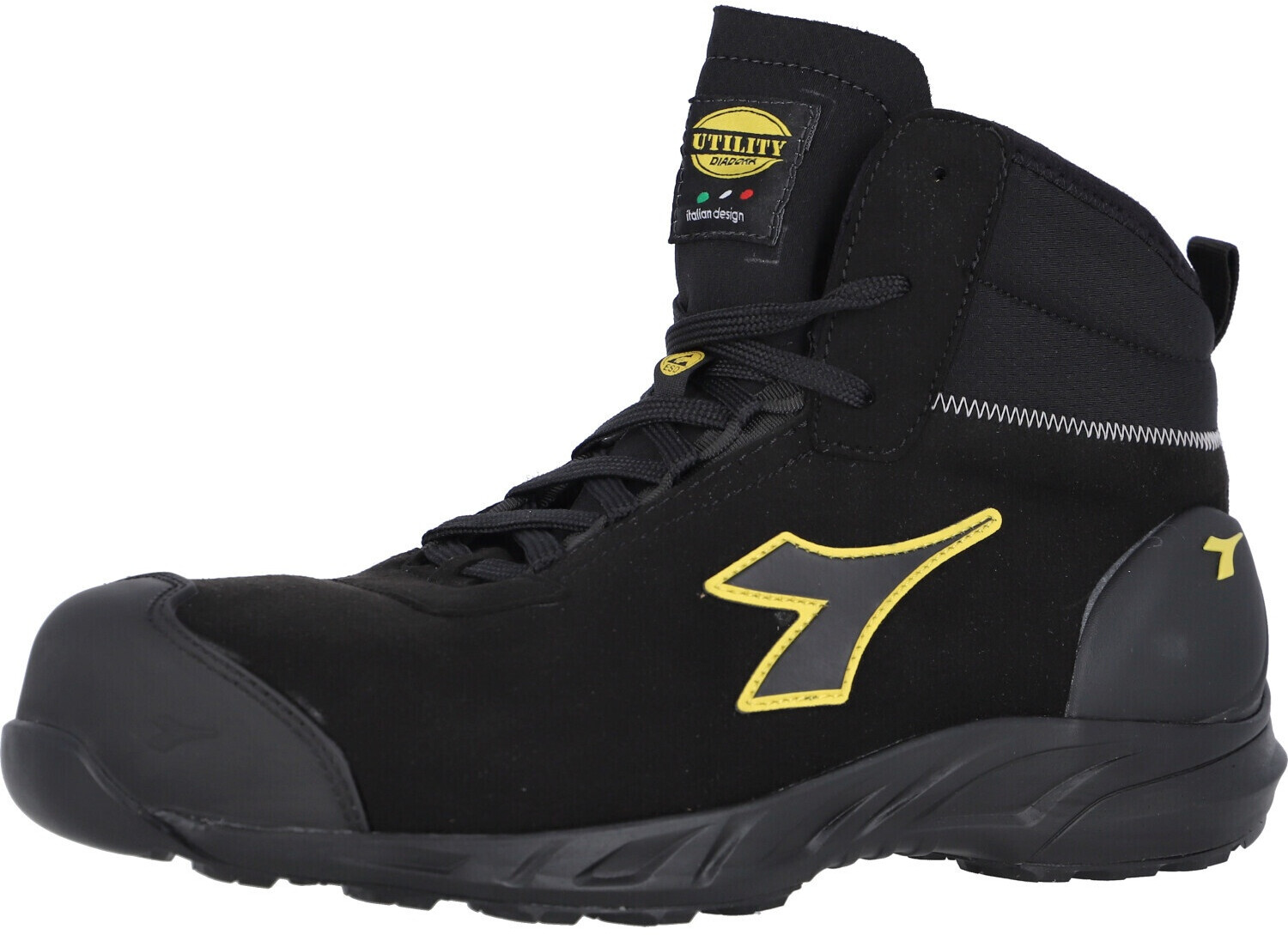 Diadora Fly Litebase Mid S3 SRC HRO ESD black