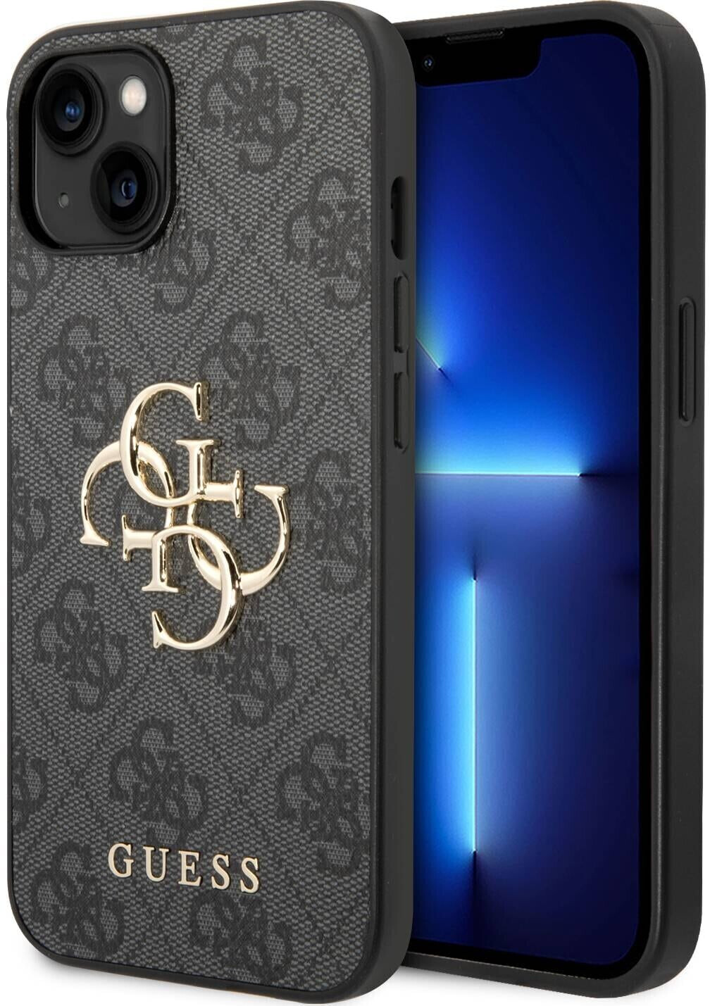 Guess Case 4G Big Metal Logo for Apple iPhone 15 Grey