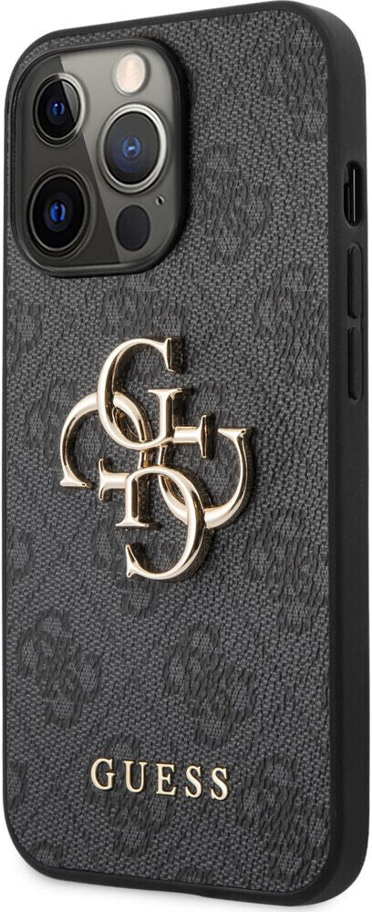 Guess Case 4G Big Metal Logo for iPhone 13 / 13 Pro Grey