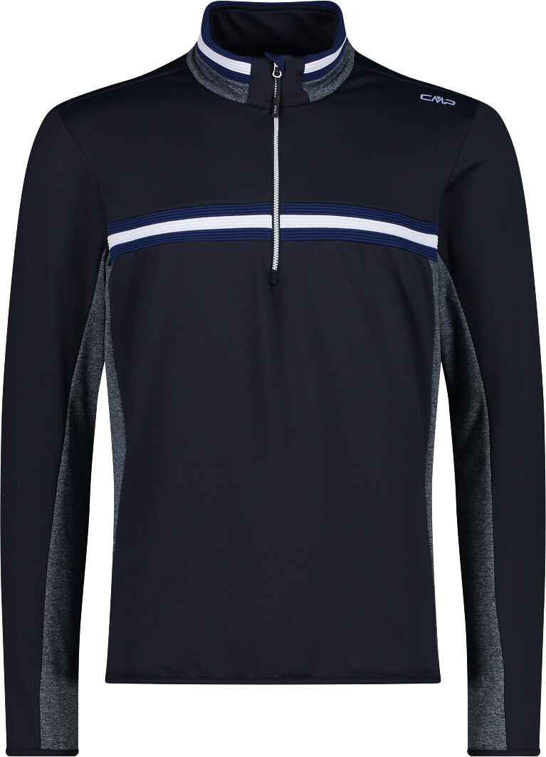 CMP Softech turtleneck Half-Zip black blue