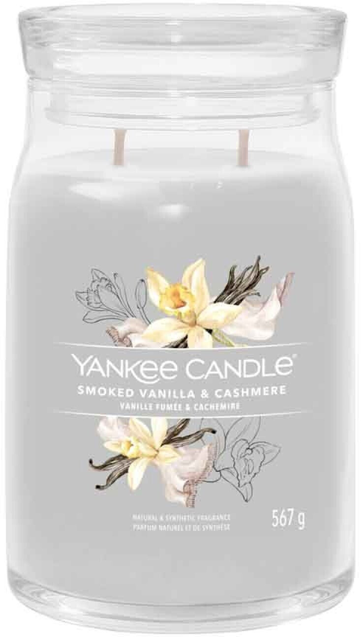 Yankee Candle Smoked Vanilla & Cashmere Signature 567g