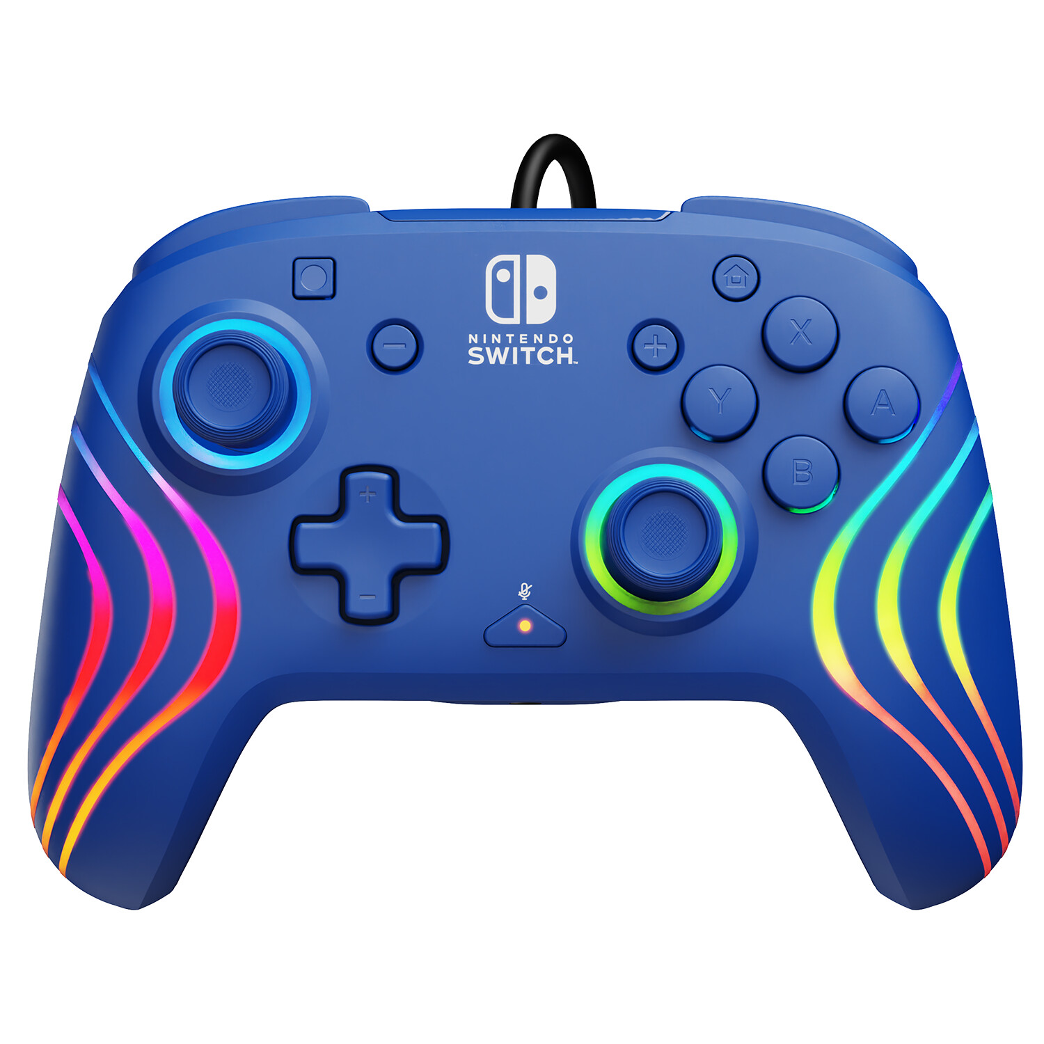 PDP Nintendo Switch Afterglow Wave Blue Wired Controller