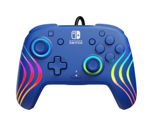 Soldes PDP Nintendo Switch Afterglow Wave Wired Controller 2024 au