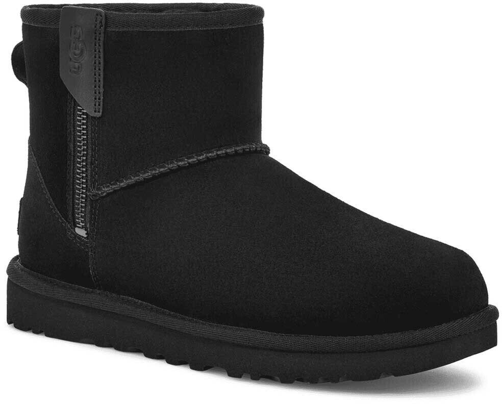 Image of UGG Classic Mini Bailey Zip black