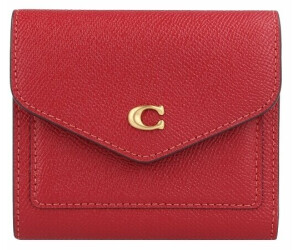 Leather coach wallet hotsell