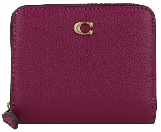 Coach plum cheap wallet