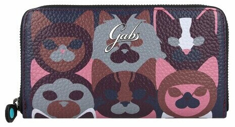 GabsBags GMoney17 Wallet pop cats chianti (G000140ND-X2363-F6349)