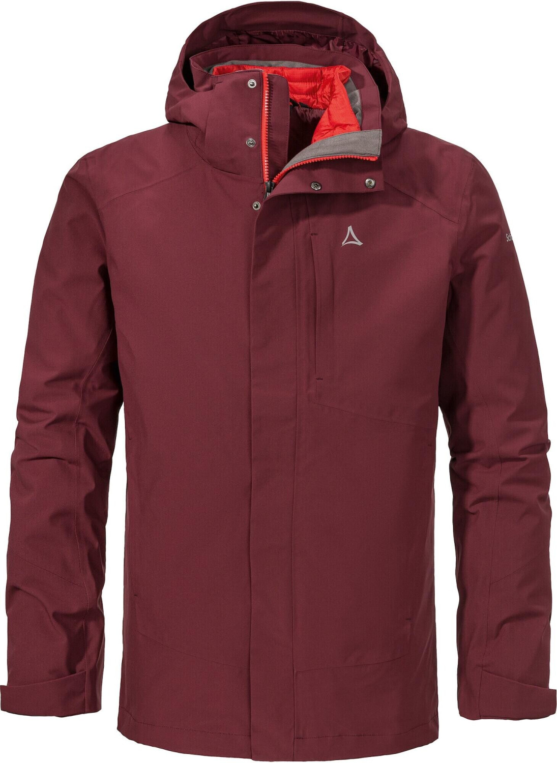 Schöffel 3in1 Jacket Auerspitz (23600-23607) 208,65 ab dark € Preisvergleich burgundy | Men bei