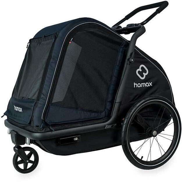 Hamax Pluto dog trailer Large navy blue