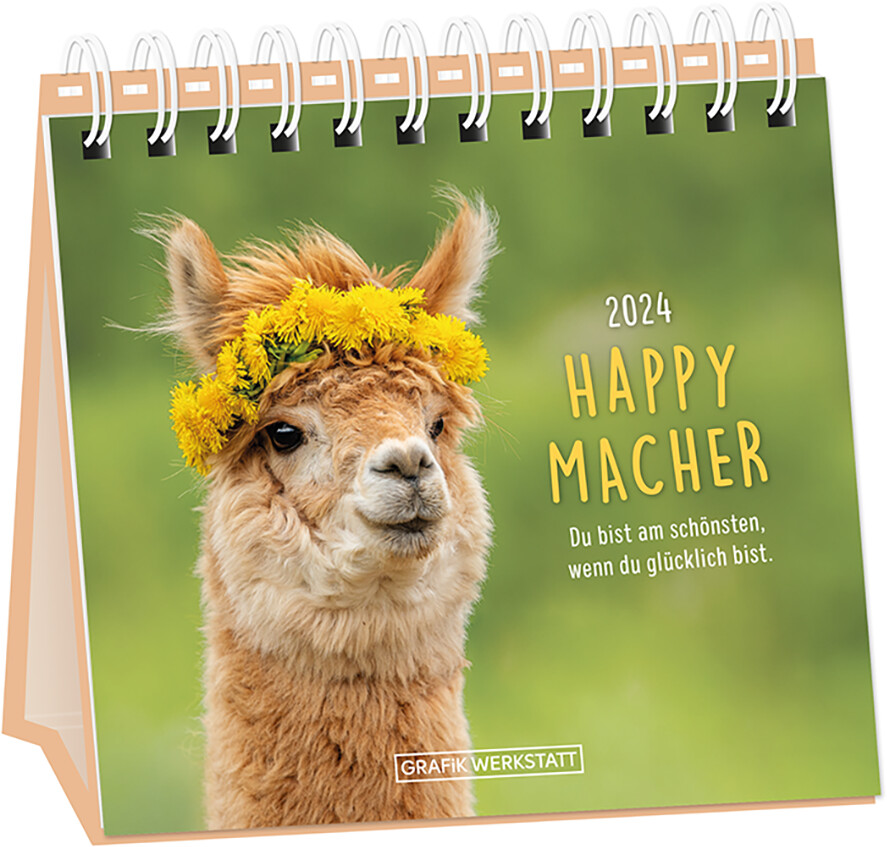 Grafik Werkstatt Bielefeld Tischkalender 2024 Happymacher ab 5,99 €  Preisvergleich bei idealo.de
