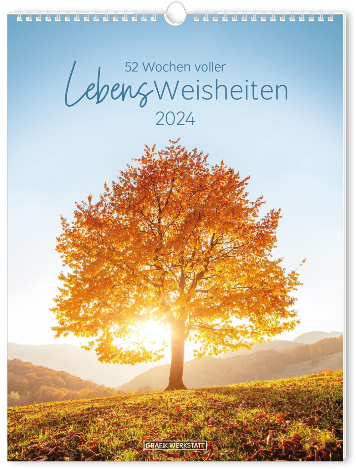 Grafik Werkstatt Bielefeld Wochenkalender 2024 LebensWeisheiten ab 9,59