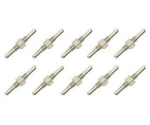 Massi Pin 10cm Chain Rivet Tech Due Extractor 10 Units silver 10 cm