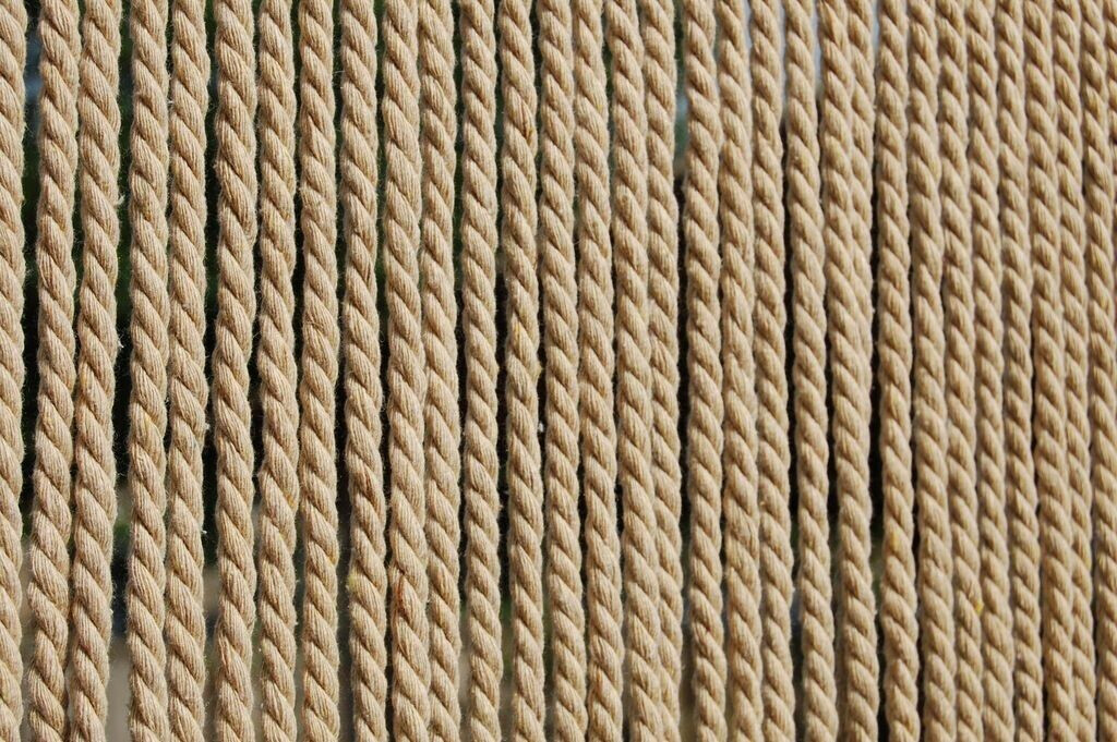 La Tenda CASA TOULON 1 rope curtain beige 90 x 210 cm (14125)