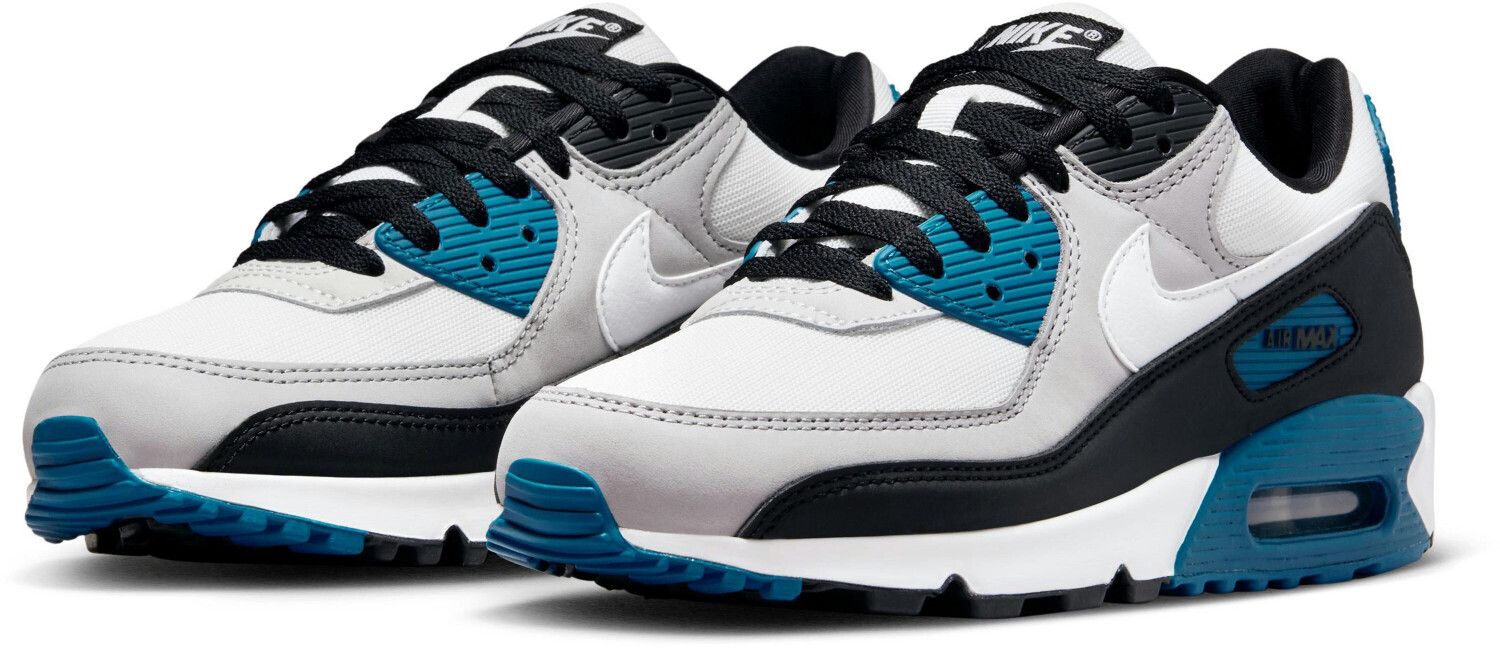 Nike Air Max 90 light smoke grey summit white black ab 119 99 Preisvergleich bei idealo